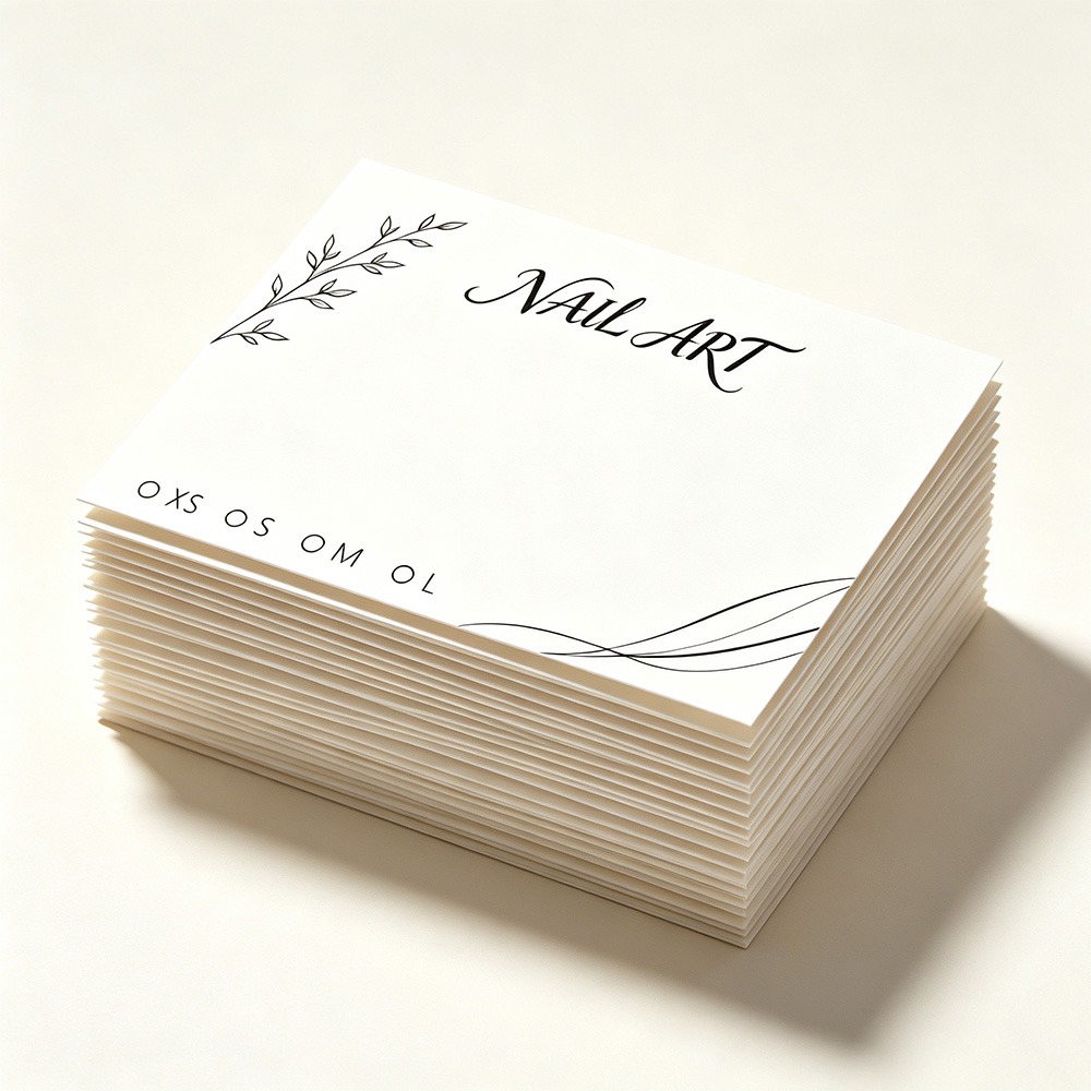 Custom Press-On Nail Display Cards — Logo Branded Nail Packaging - Image 2