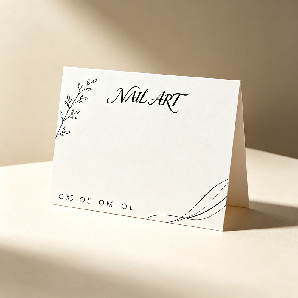 Custom Press-On Nail Display Cards — Logo Branded Nail Packaging - Image 5